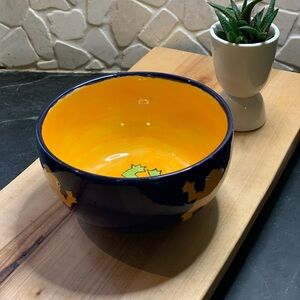 HANDMADE | Ceramic Frog Bowl | Signed on Bottom